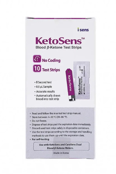 I Sens CareSens Ketone 10 Strips
